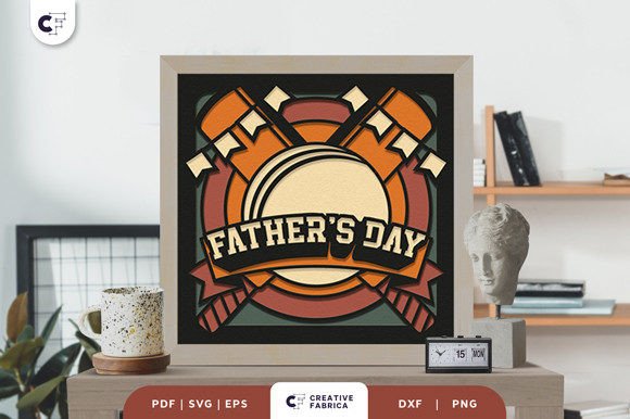 Celebrate Dad's Pastime with a Unique 3D Shadow Box Gift