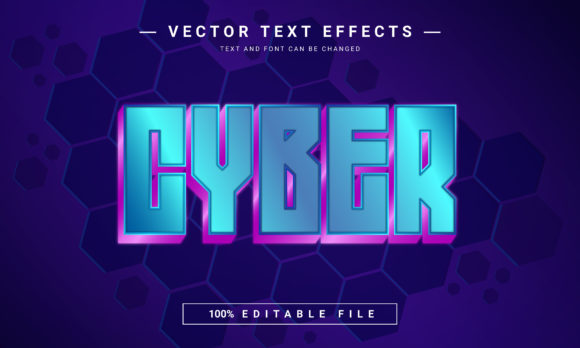 Cyber Editable Text Effect: Your Shortcut to 3D Impact