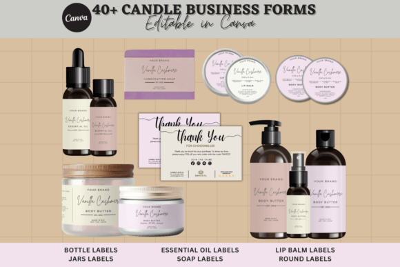 Design Stunning Cosmetic Labels in Canva with This Template