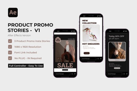 Dynamic Product Promo V1: Elevate Your After Effects Marketing