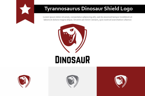 Forging a Legend: The Tyrannosaurus Dinosaur Snake Logo