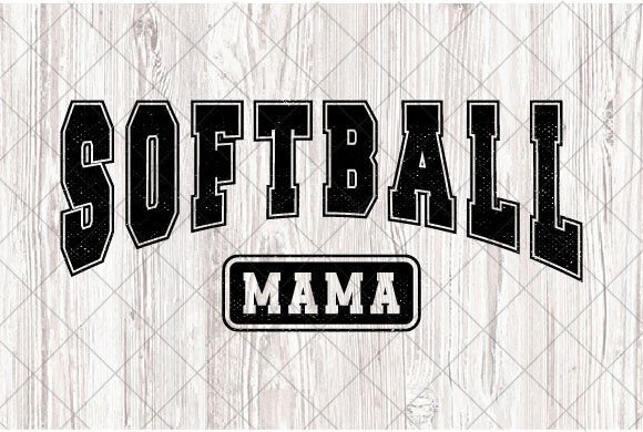 Game Day Graphics: The Softball Mama Varsity SVG