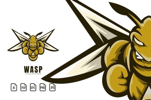 Wasp Mascot Logo: A Powerful Emblem for Dynamic Brands