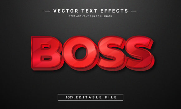 Why the Boss Editable Text Effect is a Game-Changer for Designers